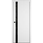 Urban 1SV, кромка алюминиевая черная с 2-х сторон, с врезкой, Владимирская фабрика дверей VFD